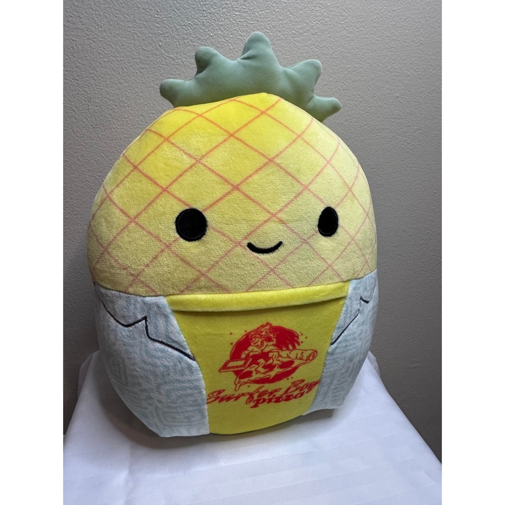 Squishmallows Maui Pineapple Stranger Things Surfer Boy Pizza 12in‎
